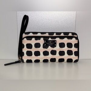 Kate Spade Anita Grove Street Printed Wristlet Wallet